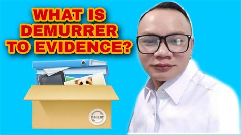 demurrer to evidence in tagalog|ANG DEMURRER TO EVIDENCE .